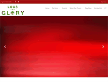 Tablet Screenshot of locsofglory.com